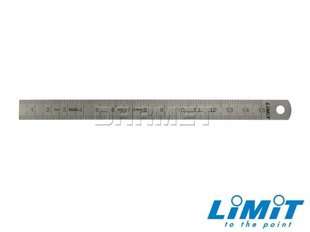 LIMIT Przymiar kreskowy stalowy 150mm nr kat: 2702-0205