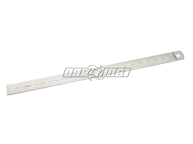 LIMIT Przymiar kreskowy stalowy 200mm nr kat: 2702-0304