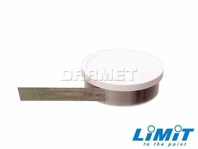 LIMIT Szczelinomierz taśmowy - taśma wzorcowa 0,10mm nr kat: 2599-0904