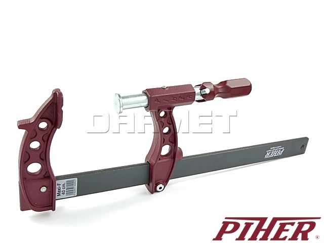 PIHER Ścisk stolarski MAXIPRESS F, zakres zacisku - 200MM - (P60020) CMT_P60020