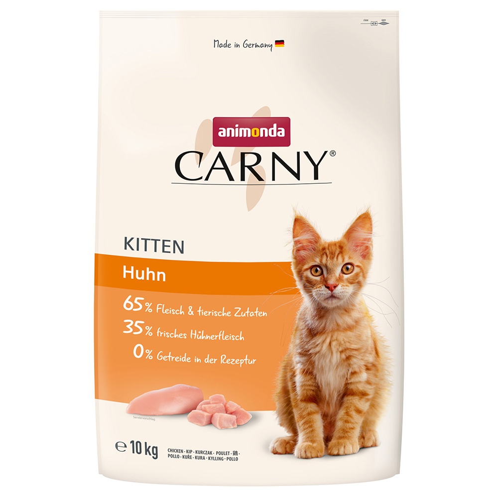 Animonda Carny Kitten, kurczak - 10 kg