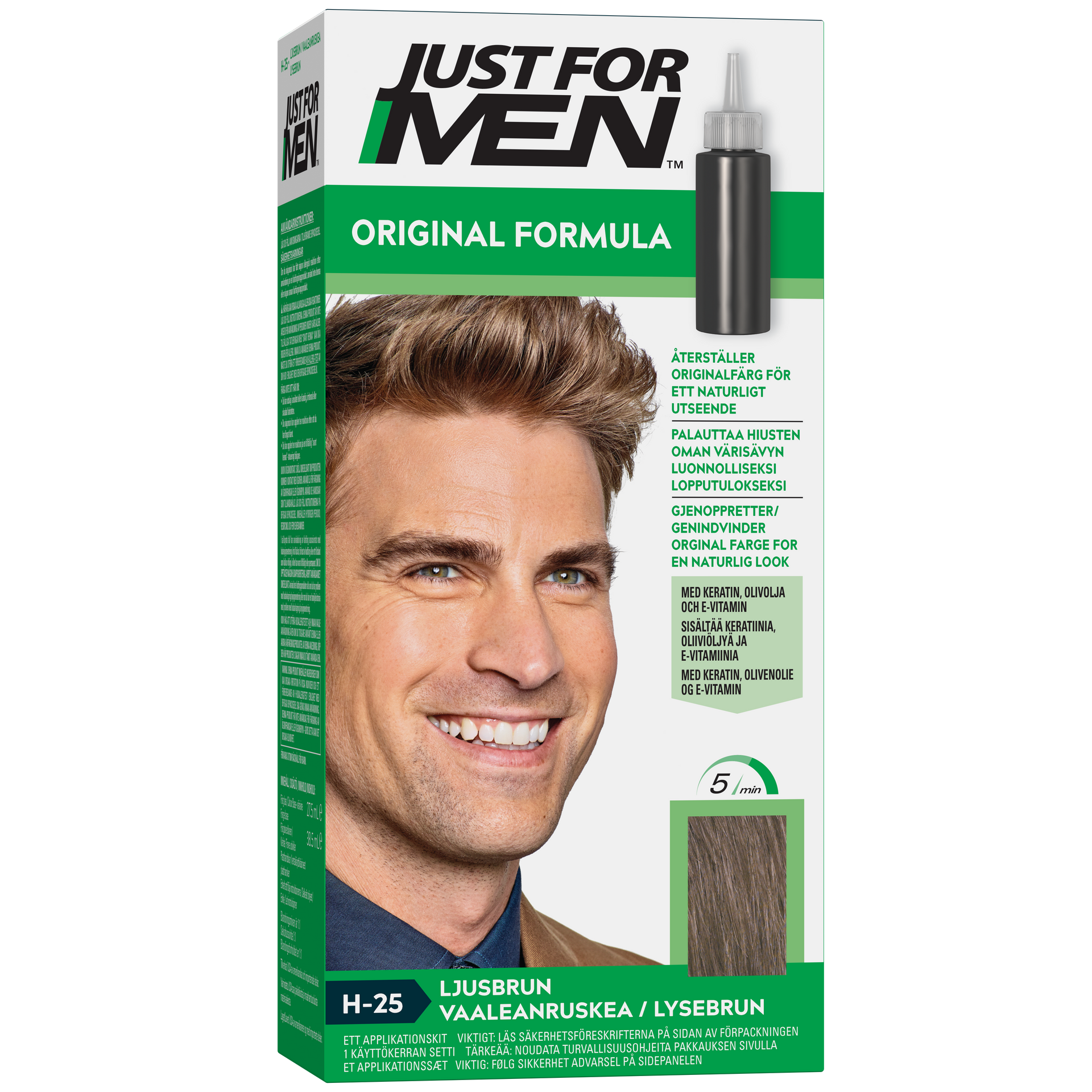 Just For Men Odsiwiacz do włosów Jasny brąz