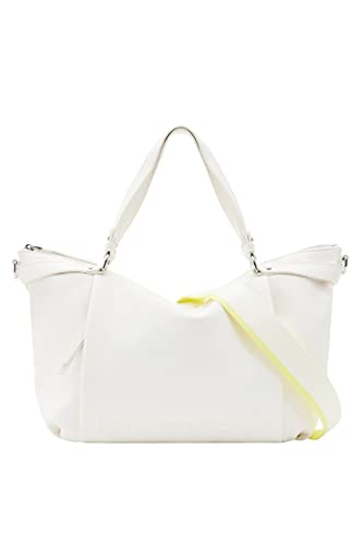 Desigual Women's Bag_Half Logo 23_LIBIA 2. 1000 White, biały