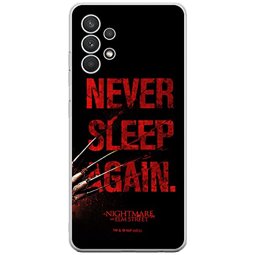ERT GROUP etui na telefon Samsung A32 4G LTE, case oryginalny i oficjalnie licencjonowany przez Horror, wzór Nightmare of Elm Street 003, optymalnie dopasowane, plecki z TPU