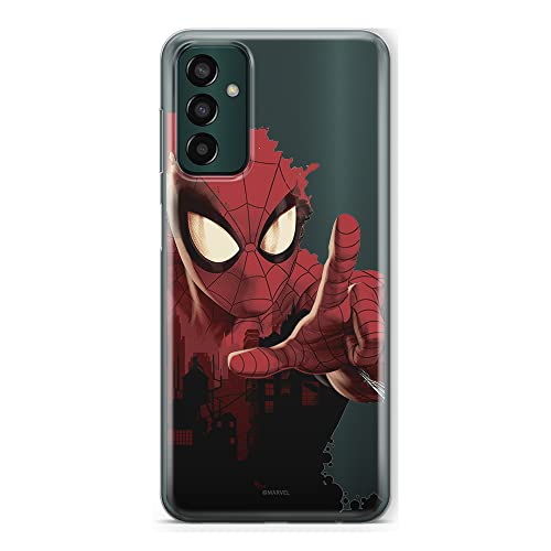 Etui Spider Man 006 Marvel Nadruk częściowy Przeźroczysty Producent: Samsung, Model: M13 4G/ M23 5G/ F23