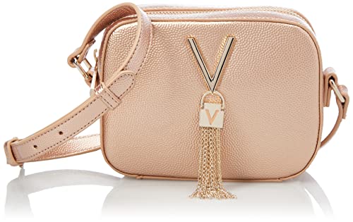 Valentino Boskie Różowe Złoto Crossbody VBS1R409goro-różowe, Różowe złoto, torebki