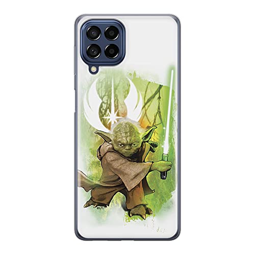 Etui Yoda 005 Star Wars Nadruk pełny Biały Producent: Samsung, Model: M33 5G
