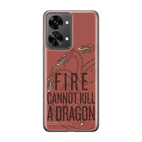 ERT GROUP etui na telefon Oneplus NORD 2T 5G, case oryginalny i oficjalnie licencjonowany przez Game of Thrones, wzór 015, optymalnie dopasowane, plecki z TPU
