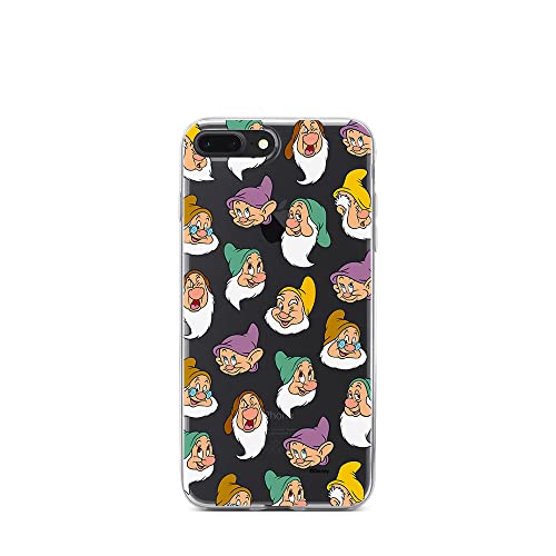 ERT GROUP etui na telefon Apple Iphone 7 PLUS/ 8 PLUS, case oryginalny i oficjalnie licencjonowany przez Disney, wzór Snow White and the Seven Dwarfs 015, plecki z TPU częściowo przeźroczyste