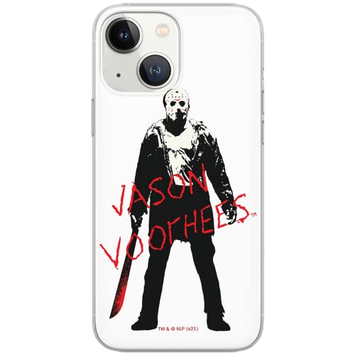 ERT GROUP etui na telefon Apple Iphone 13, case oryginalny i oficjalnie licencjonowany przez Horror, wzór Friday the 13th 017, optymalnie dopasowane, plecki z TPU