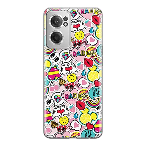 Etui dedykowane do OnePlus NORD CE 2 wzór:  Mickey i Minnie 014 oryginalne i oficjalnie licencjonowane