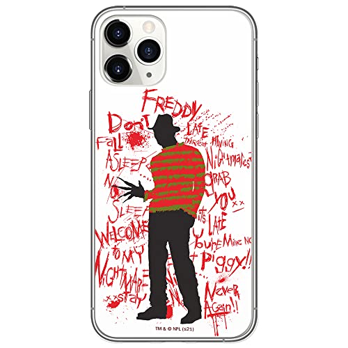 ERT GROUP etui na telefon Apple Iphone 11 PRO MAX, case oryginalny i oficjalnie licencjonowany przez Horror, wzór Nightmare of Elm Street 010, plecki z TPU