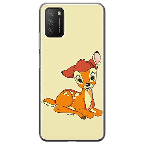 ERT GROUP etui na telefon Xiaomi REDMI 9T/ POCO M3, case oryginalny i oficjalnie licencjonowany przez Disney, wzór Bambi 016, optymalnie dopasowane, plecki z TPU