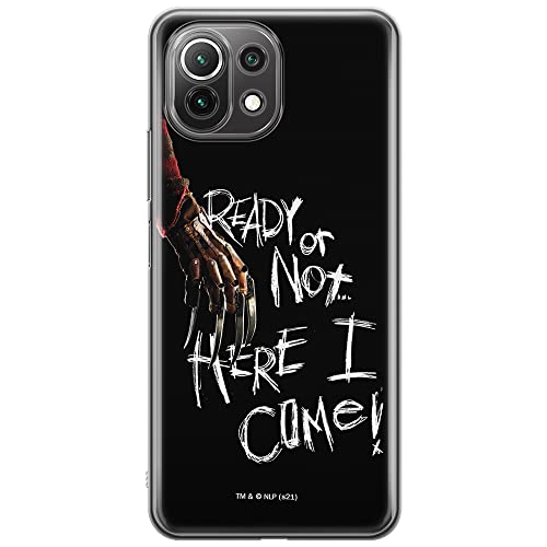 ERT GROUP etui na telefon Xiaomi 11 LITE 4G/5G, case oryginalny i oficjalnie licencjonowany przez Horror, wzór Nightmare of Elm Street 001,