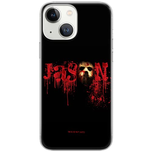ERT GROUP etui na telefon Apple Iphone 13, case oryginalny i oficjalnie licencjonowany przez Horror, wzór Friday the 13th 001, optymalnie dopasowane, plecki z TPU