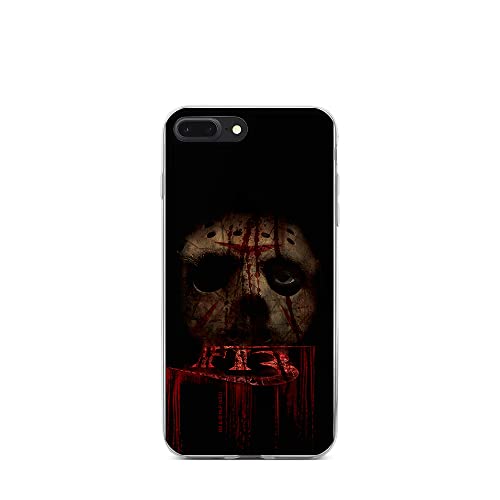 ERT GROUP etui na telefon Apple Iphone 7 PLUS/ 8 PLUS, case oryginalny i oficjalnie licencjonowany przez Horror, wzór Friday the 13th 013, optymalnie dopasowane, plecki z TPU