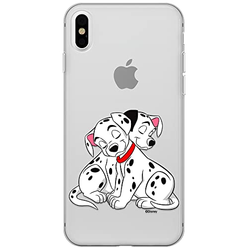 ERT GROUP etui na telefon Apple Iphone XS Max, case oryginalny i oficjalnie licencjonowany przez Disney, wzór Dalmatians 005, optymalnie dopasowane, plecki z TPU częściowo przeźroczyste