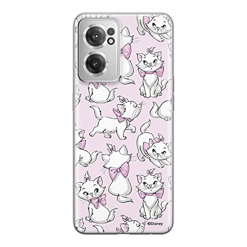 Etui Marie 003 Disney Nadruk pełny Różowy Producent: OnePlus, Model: NORD CE 2