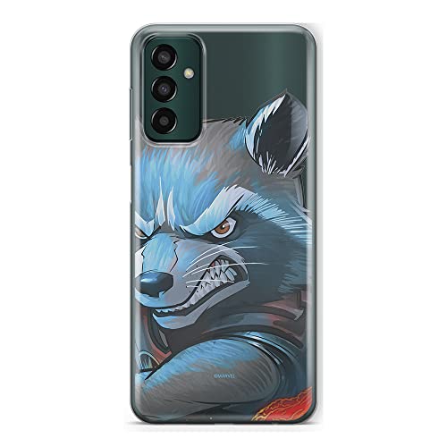 Etui Rocket 005 Marvel Nadruk częściowy Przeźroczysty Producent: Samsung, Model: M13 4G/ M23 5G/ F23