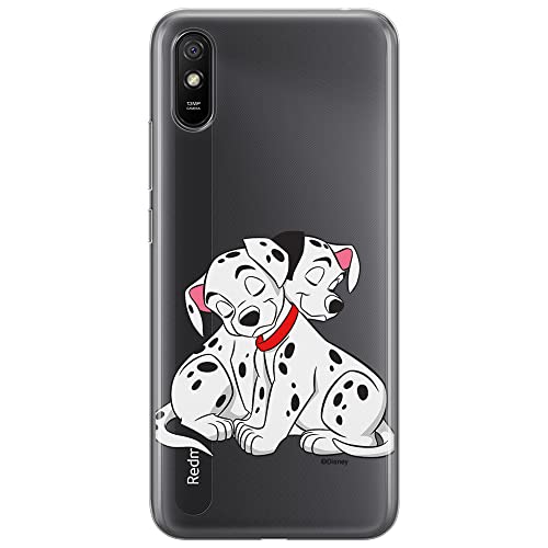 ERT GROUP etui na telefon Xiaomi REDMI 9A, case oryginalny i oficjalnie licencjonowany przez Disney, wzór Dalmatians 005, optymalnie dopasowane, plecki z TPU częściowo przeźroczyste