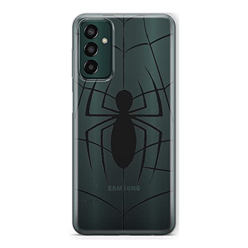 Etui Spider Man 013 Marvel Nadruk częściowy Przeźroczysty Producent: Samsung, Model: M13 4G/ M23 5G/ F23