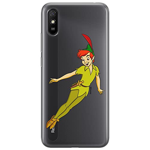 ERT GROUP etui na telefon Xiaomi REDMI 9A, case oryginalny i oficjalnie licencjonowany przez Disney, wzór Peter Pan 001, optymalnie dopasowane, plecki z TPU częściowo przeźroczyste