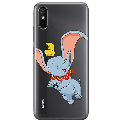 ERT GROUP etui na telefon Xiaomi REDMI 9A, case oryginalny i oficjalnie licencjonowany przez Disney, wzór Dumbo 015, optymalnie dopasowane, plecki z TPU częściowo przeźroczyste