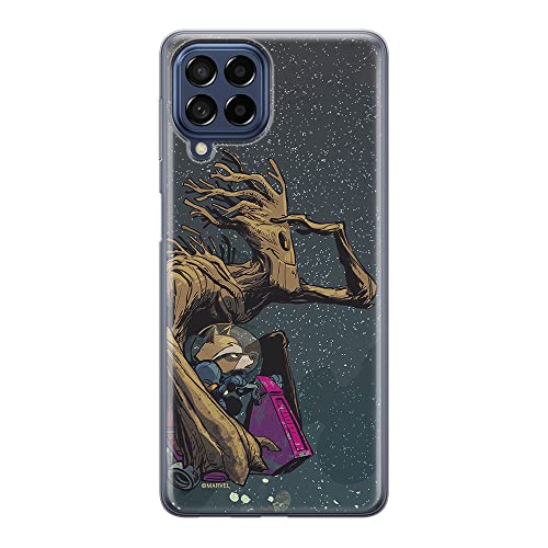 Etui Strażnicy Galaktyki 003 Marvel Nadruk pełny Granatowy Producent: Samsung, Model: M33 5G
