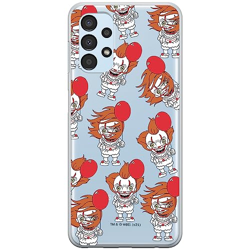 ERT GROUP etui na telefon Samsung A13 4G, case oryginalny i oficjalnie licencjonowany przez Horror, wzór It 007, optymalnie dopasowane, plecki z TPU częściowo przeźroczyste