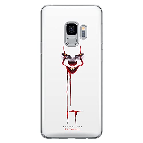 ERT GROUP etui na telefon Samsung S9, case oryginalny i oficjalnie licencjonowany przez Horror, wzór It 024, optymalnie dopasowane, plecki z TPU