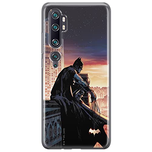 ERT GROUP etui na telefon Xiaomi MI NOTE 10 / MI NOTE 10 PRO, case oryginalny i oficjalnie licencjonowany przez DC, wzór Batman 060, optymalnie dopasowane, plecki z TPU
