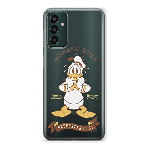 ERT GROUP etui na telefon Samsung M13 4G, case oryginalny i oficjalnie licencjonowany przez Disney, wzór Donald 004, optymalnie dopasowane, plecki z TPU częściowo przeźroczyste