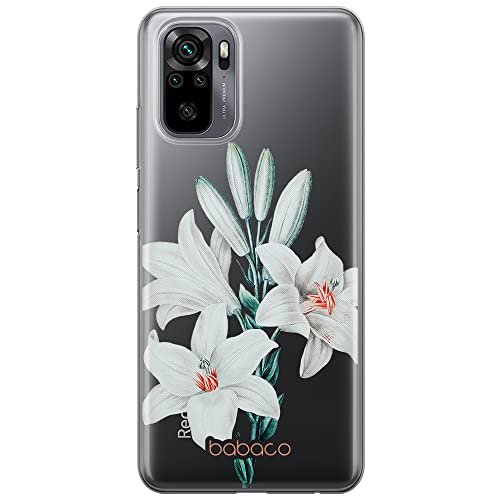 ERT GROUP etui na telefon Xiaomi REDMI NOTE 10/ 10S, case oryginalny i oficjalnie licencjonowany przez Babaco, wzór Flowers 039, optymalnie dopasowane, plecki z TPU częściowo przeźroczyste