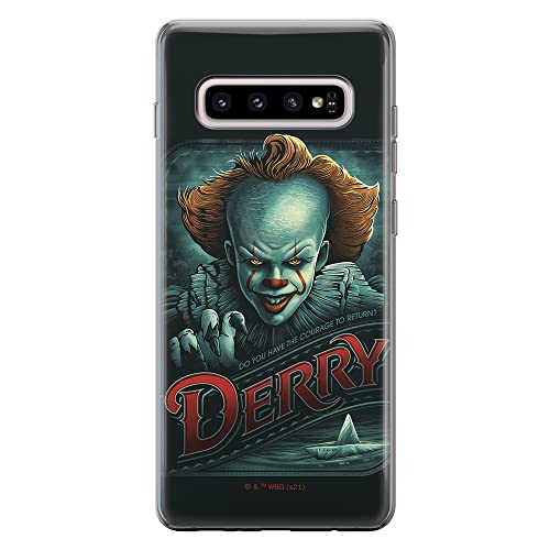 ERT GROUP etui na telefon Samsung S10 PLUS, case oryginalny i oficjalnie licencjonowany przez Horror, wzór It 021, optymalnie dopasowane, plecki z TPU