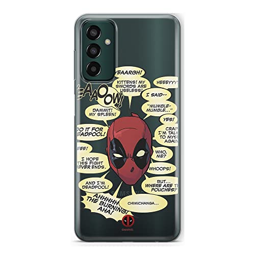Etui Deadpool 008 Marvel Nadruk częściowy Przeźroczysty Producent: Samsung, Model: M13 4G/ M23 5G/ F23