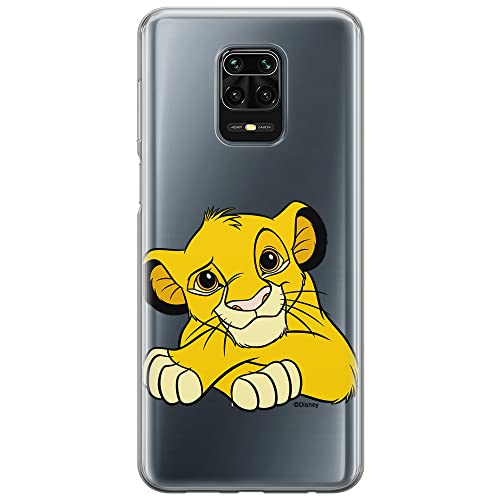 ERT GROUP etui na telefon Xiaomi REDMI NOTE 9 PRO/ 9S, case oryginalny i oficjalnie licencjonowany przez Disney, wzór Simba & Friends 009, optymalnie dopasowane, plecki z TPU częściowo przeźroczyste