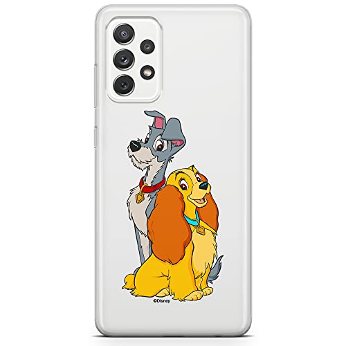 ERT GROUP etui na telefon Samsung A33 5G, case oryginalny i oficjalnie licencjonowany przez Disney, wzór Lady and the Tramp 003, optymalnie dopasowane, plecki z TPU częściowo przeźroczyste