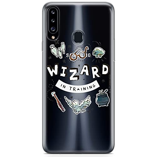 ERT GROUP etui na telefon Samsung A20S, case oryginalny i oficjalnie licencjonowany przez Harry Potter, wzór 242, optymalnie dopasowane, plecki z TPU częściowo przeźroczyste