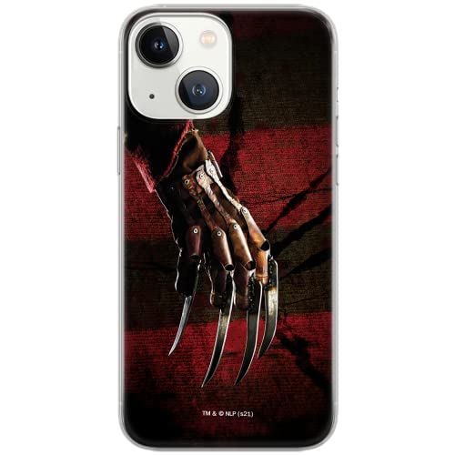 ERT GROUP etui na telefon Apple Iphone 13, case oryginalny i oficjalnie licencjonowany przez Horror, wzór Nightmare of Elm Street 002, optymalnie dopasowane, plecki z TPU