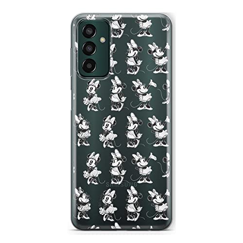 ERT GROUP etui na telefon Samsung M13 4G, case oryginalny i oficjalnie licencjonowany przez Disney, wzór Minnie 018, optymalnie dopasowane, plecki z TPU częściowo przeźroczyste