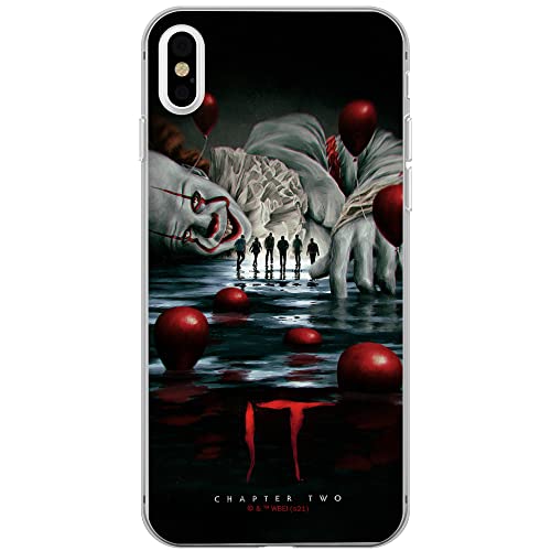 ERT GROUP etui na telefon Apple Iphone XS Max, case oryginalny i oficjalnie licencjonowany przez Horror, wzór It 022, optymalnie dopasowane, plecki z TPU