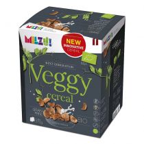 Milzu! Muszelki z szarego grochu kakaowe (veggy cereal) 370 g