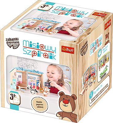 Trefl figurka Misiowy Szpitalik przenośny
