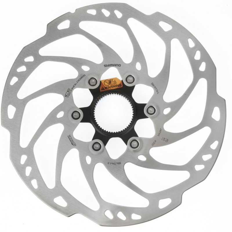Shimano Tarcza hamulcowa SLX SM-RT70 czarny-srebrny / Rozmiar: 203 mm ISMRT70L