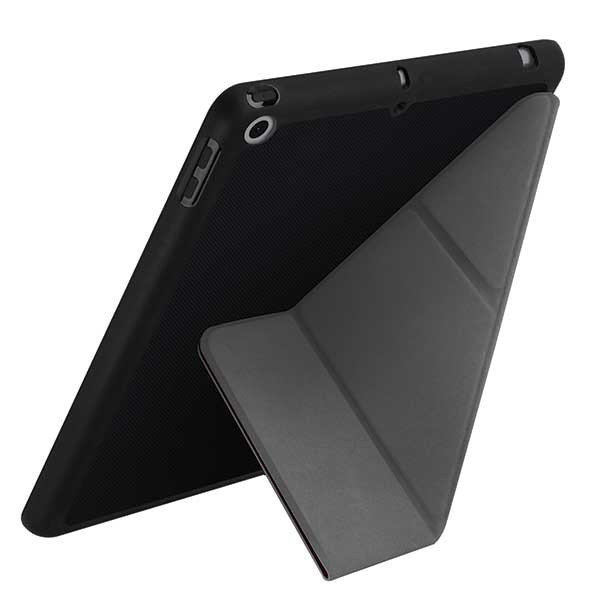 Zdjęcia - Szkło / folia ochronna Samsung UNIQ etui Transforma Rigor iPad 10.2"  czarny/ebony black (2019)