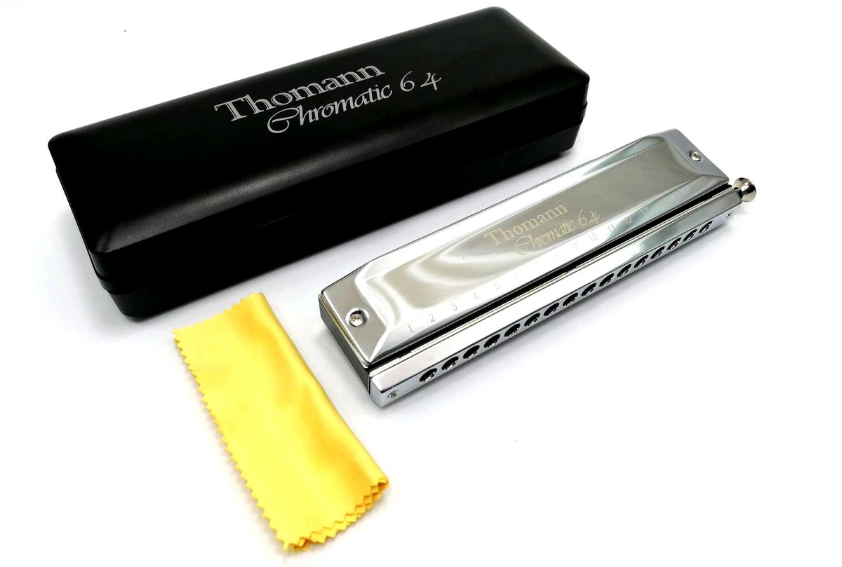 Harmonijka ustna 64 dźwięki Chromatyczna