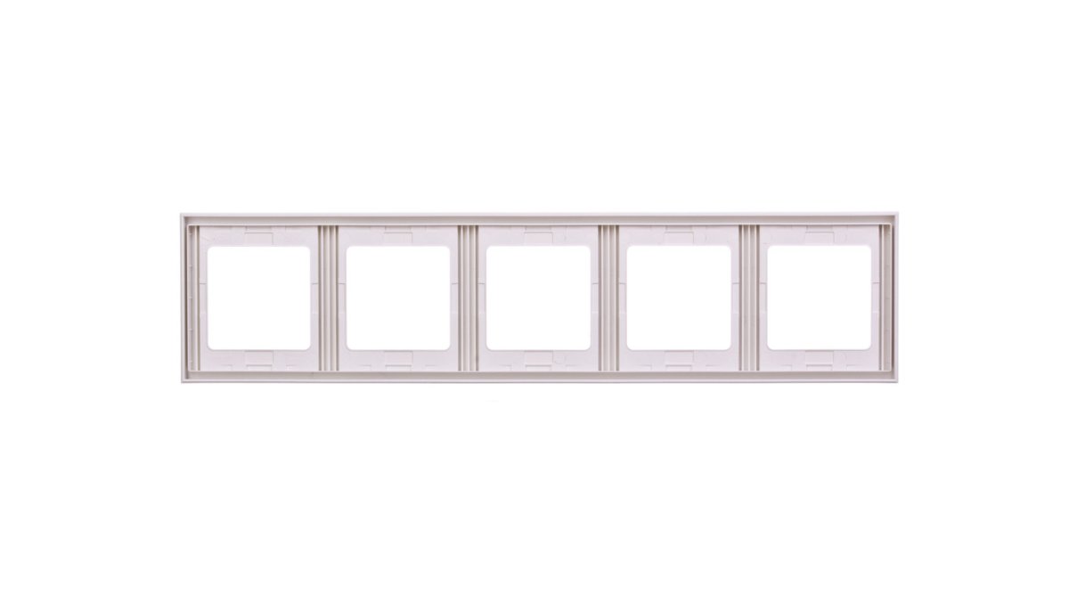 Berker K1 biały ramka 5 pionowa B_13537009