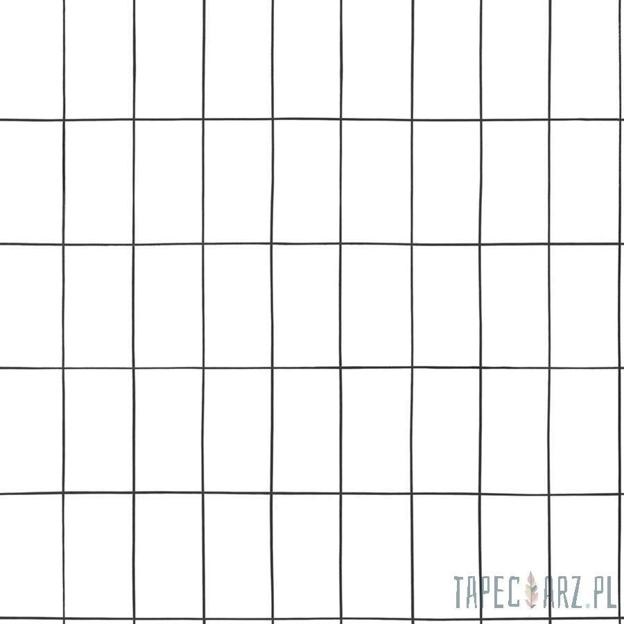 Esta Home Biała tapeta w kratkę wzór geometryczny prostokąty 139030_opcje
