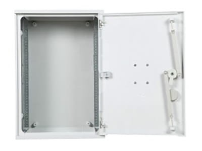 Obudowa termoutwardzalna STN 40x58x25 zamek/cięgła/kątowniki daszek prosty (brak wkładki do zamka)