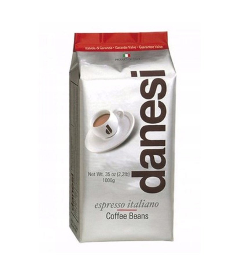 Danesi caffe caffe Kawa ziarnista 1000g caffe 50% Arabica, 50% Robusta (8000135040003)